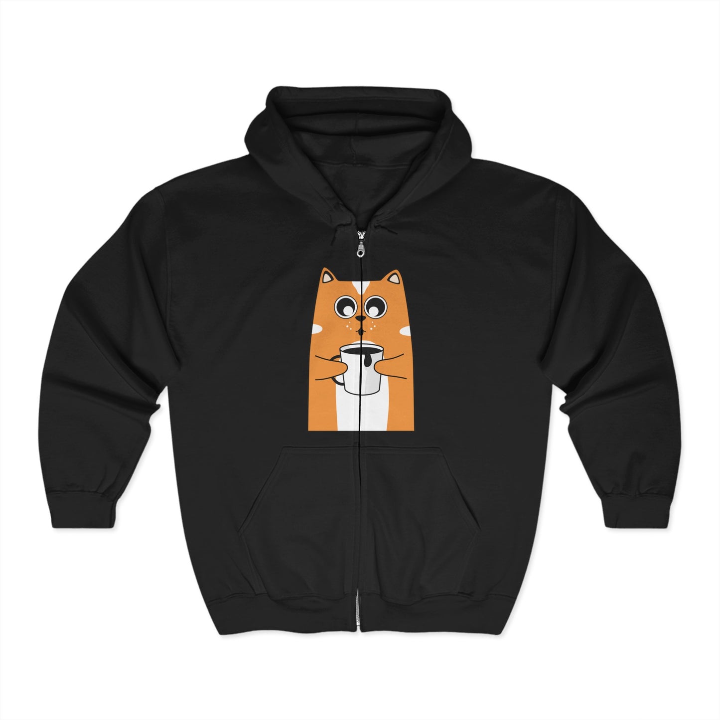 Tapoa Full Zip Hooded Sweatshirt (Unisex)