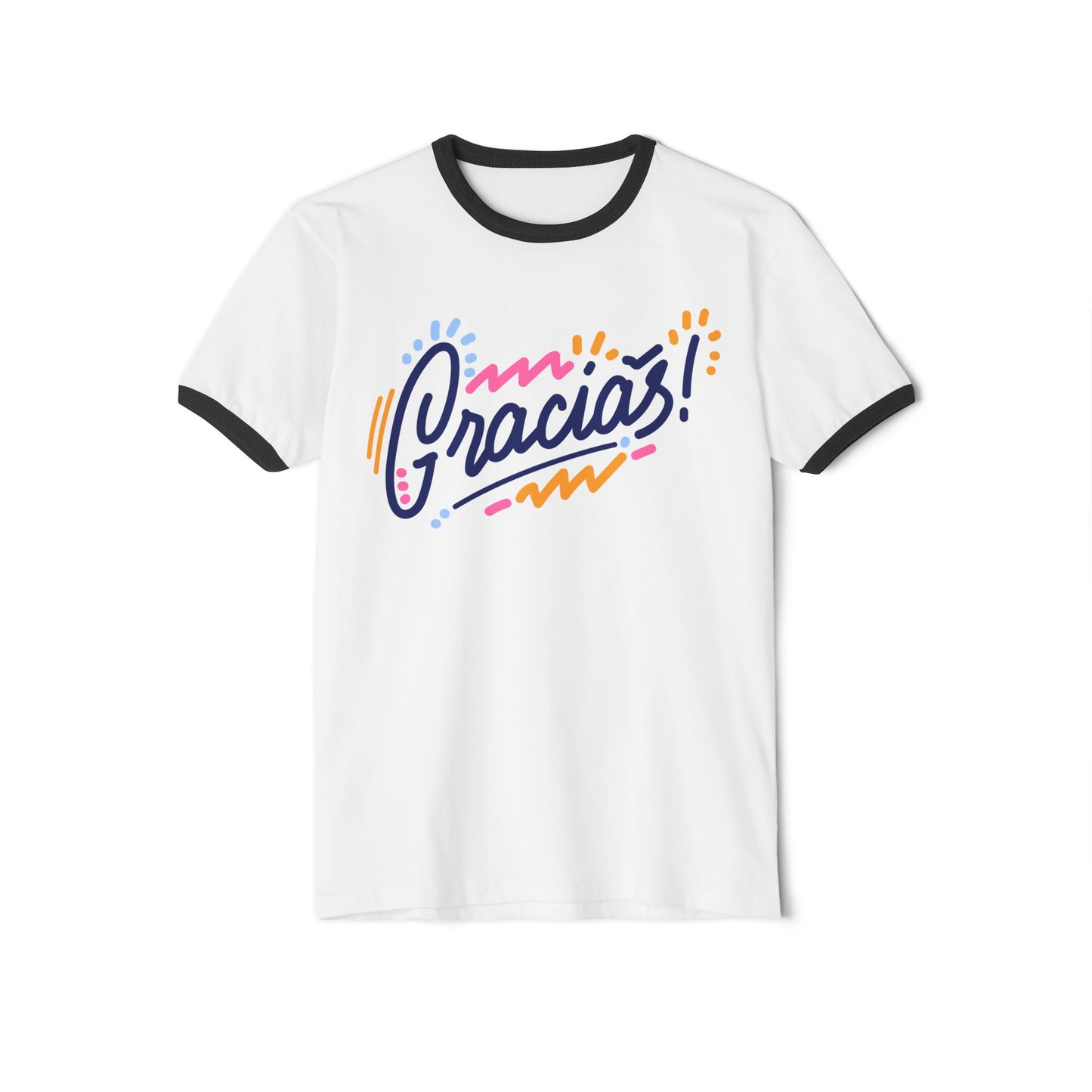 Gracias Cotton Ringer T-Shirt